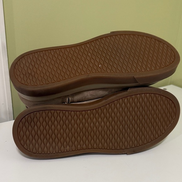 Free People Bodhi Harness Sneaker booties tan suede size 11 women H14N3 - Picture 7 of 10